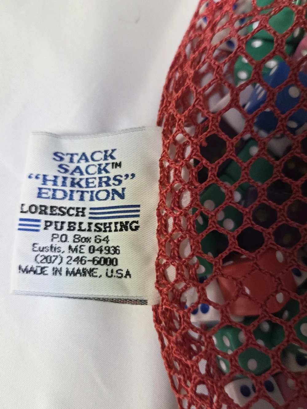 STACK Sack Hikers Edition Strategy Dice‎ Game (78 Die)